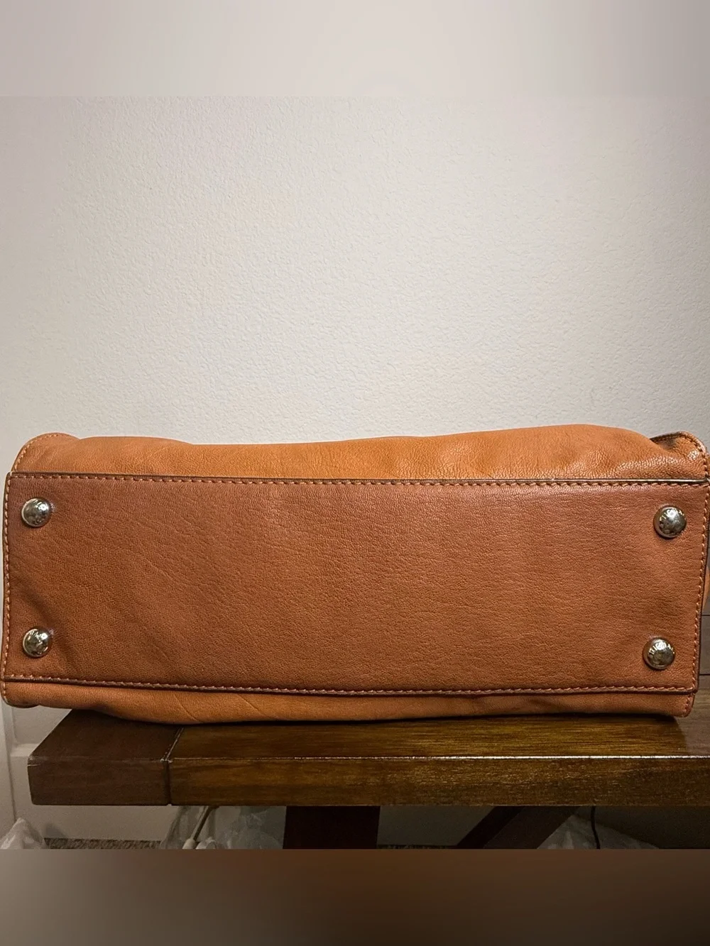 Michael Kors structured leather